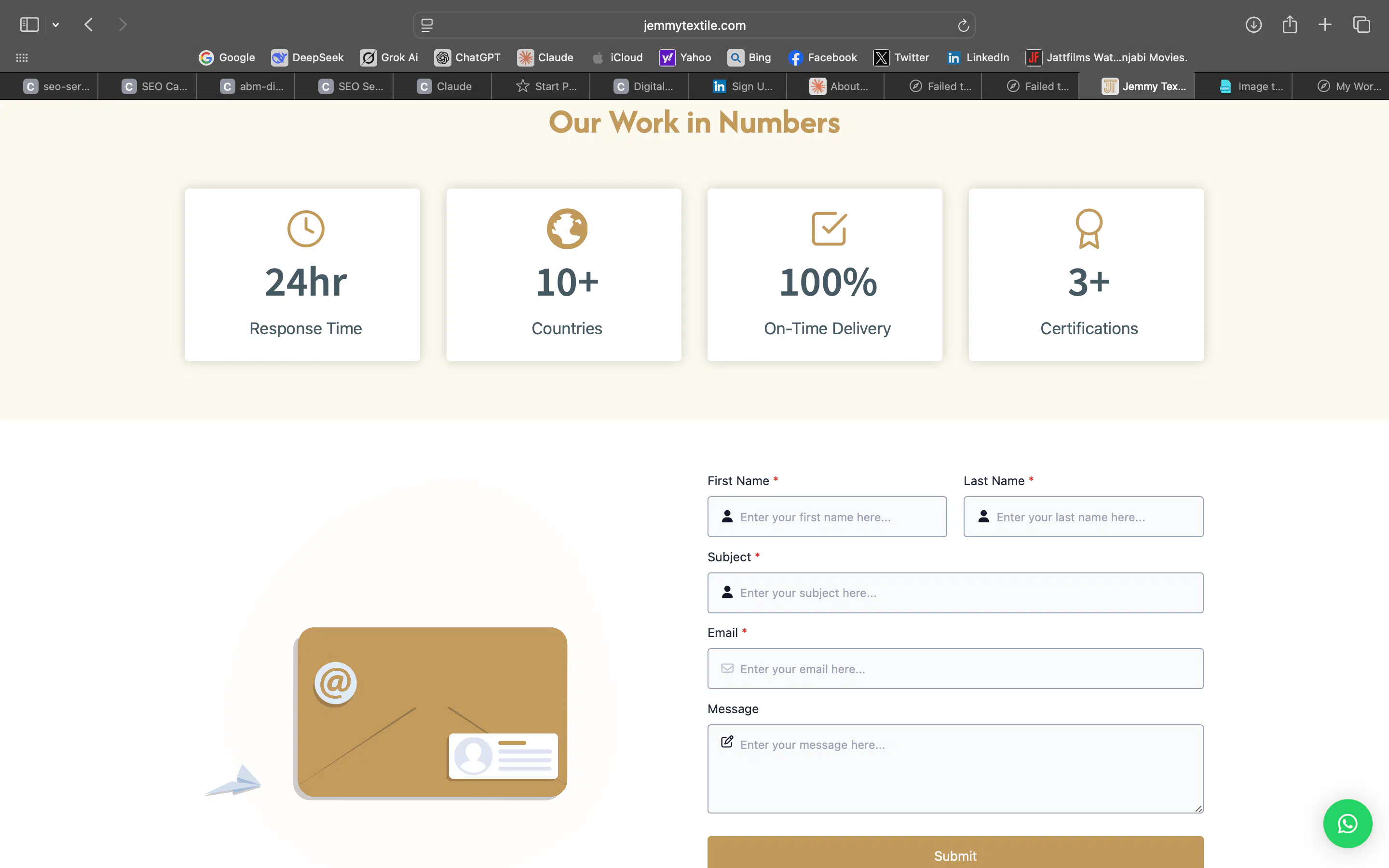 Jemmy Textile Screenshot 2